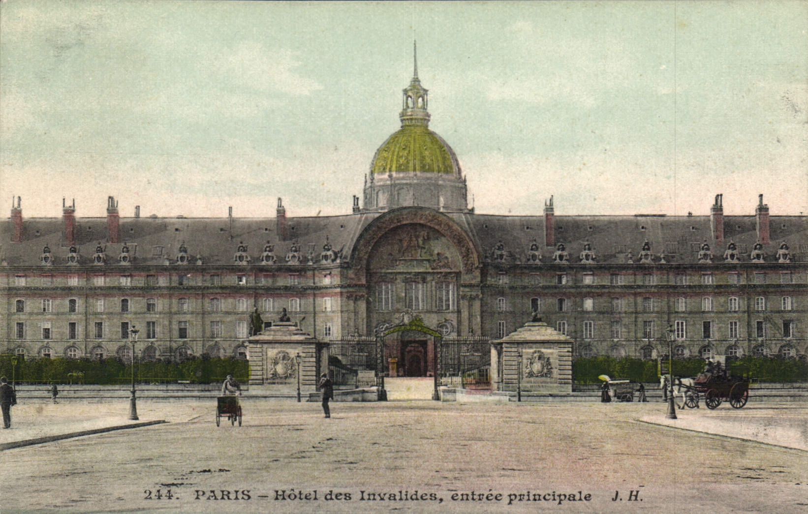 CPA Paris Hotel des Invalides entree principale