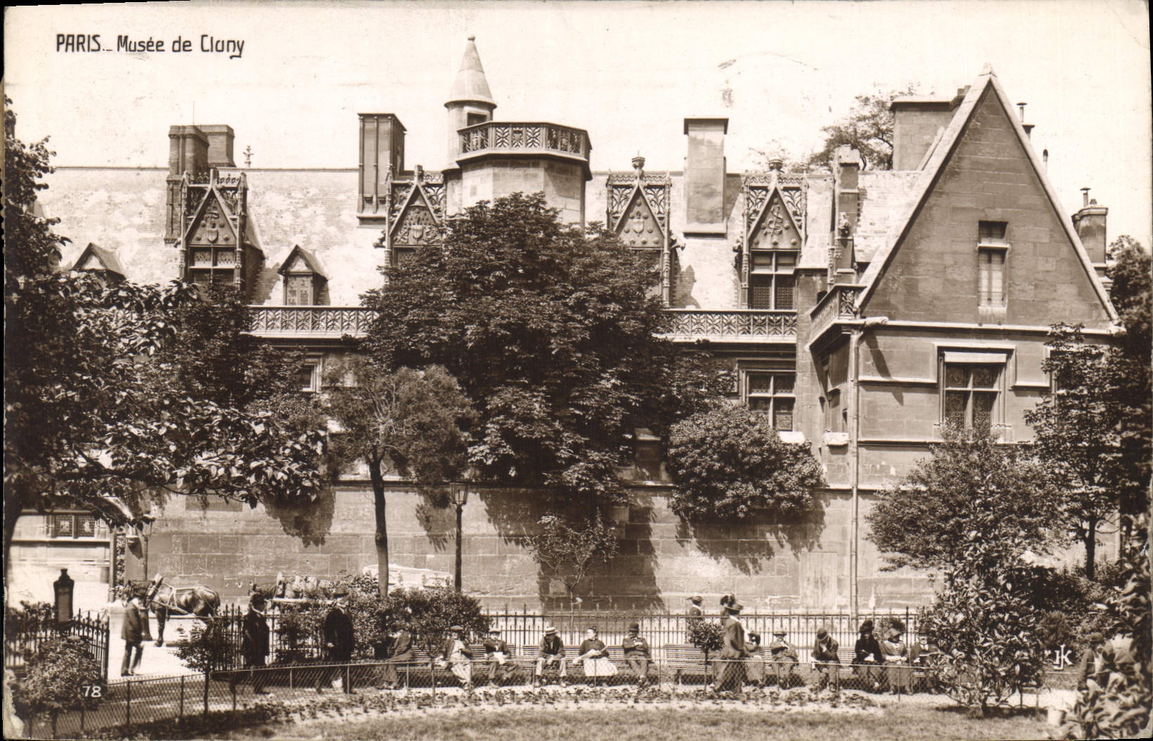 CPA Paris Musee de Clony 