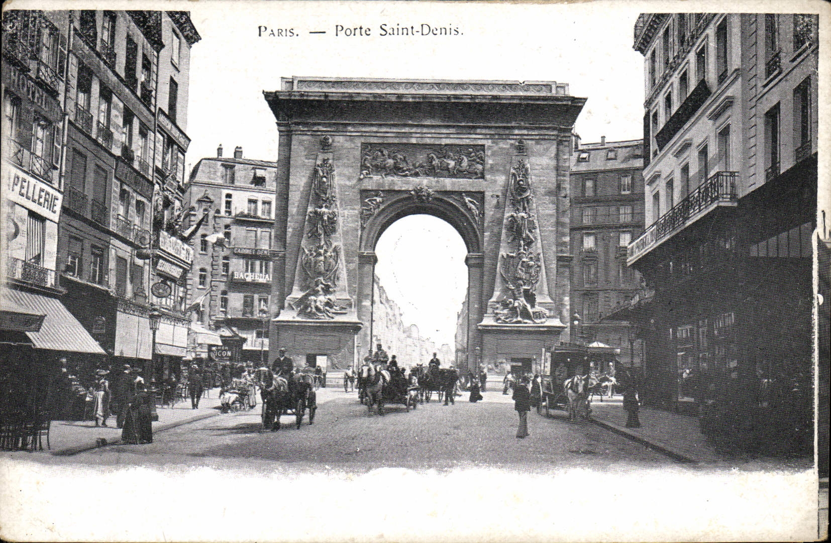 CPA Paris Porte Saint Denis 