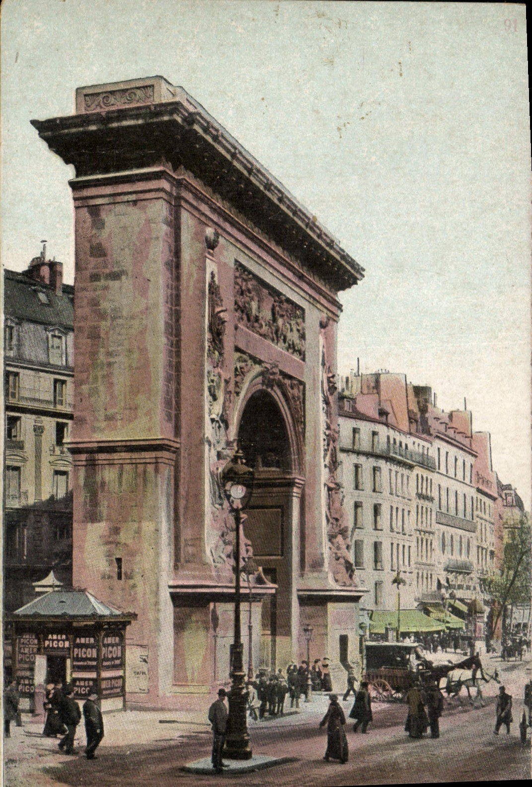 CPA Paris Porte Saint Denis 