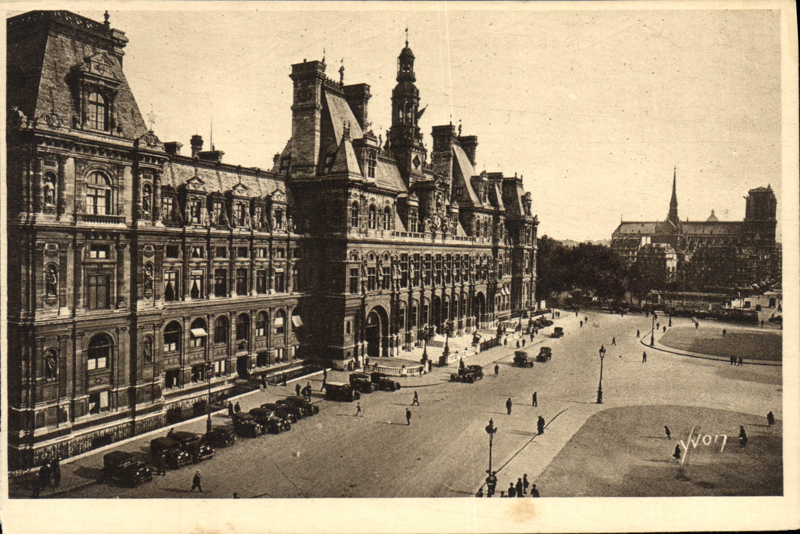 CPA Paris en Flanant L'Hotel de Ville