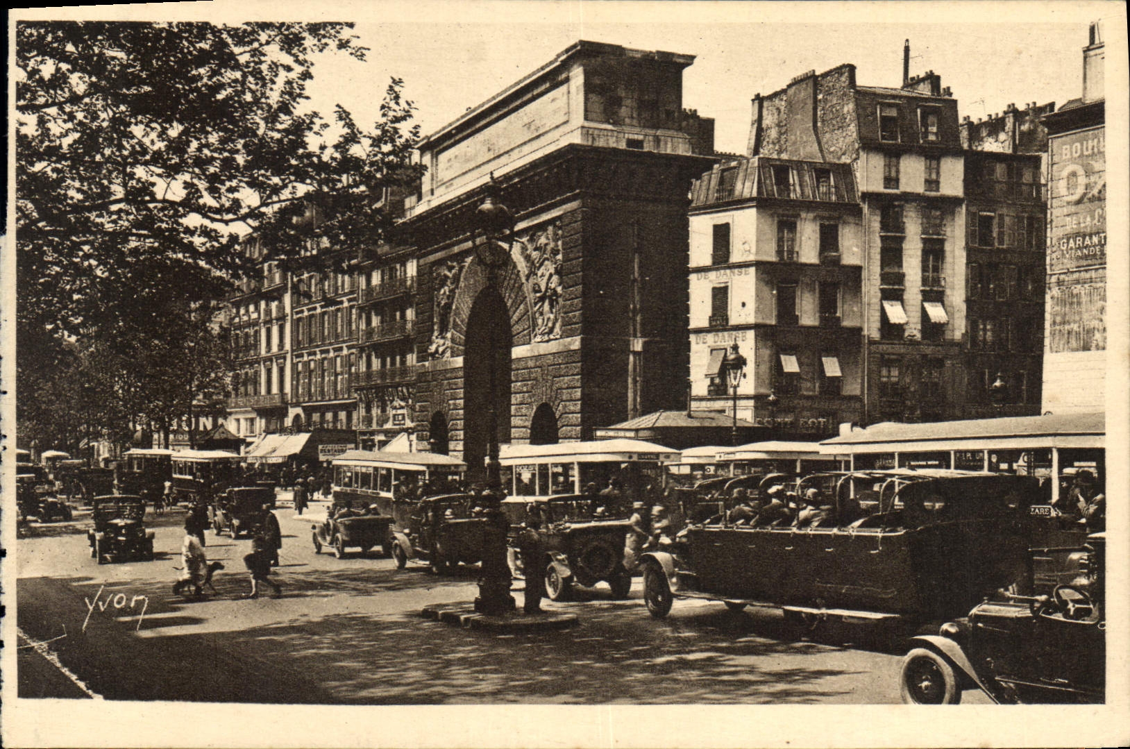 CPA Paris en Flanant Porte Saint Martin