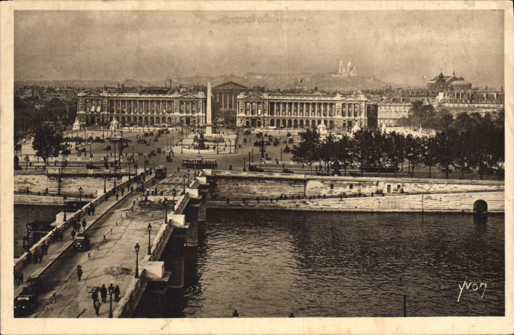 CPA Paris en Flanant Vue generale de la Place de la Concorde 