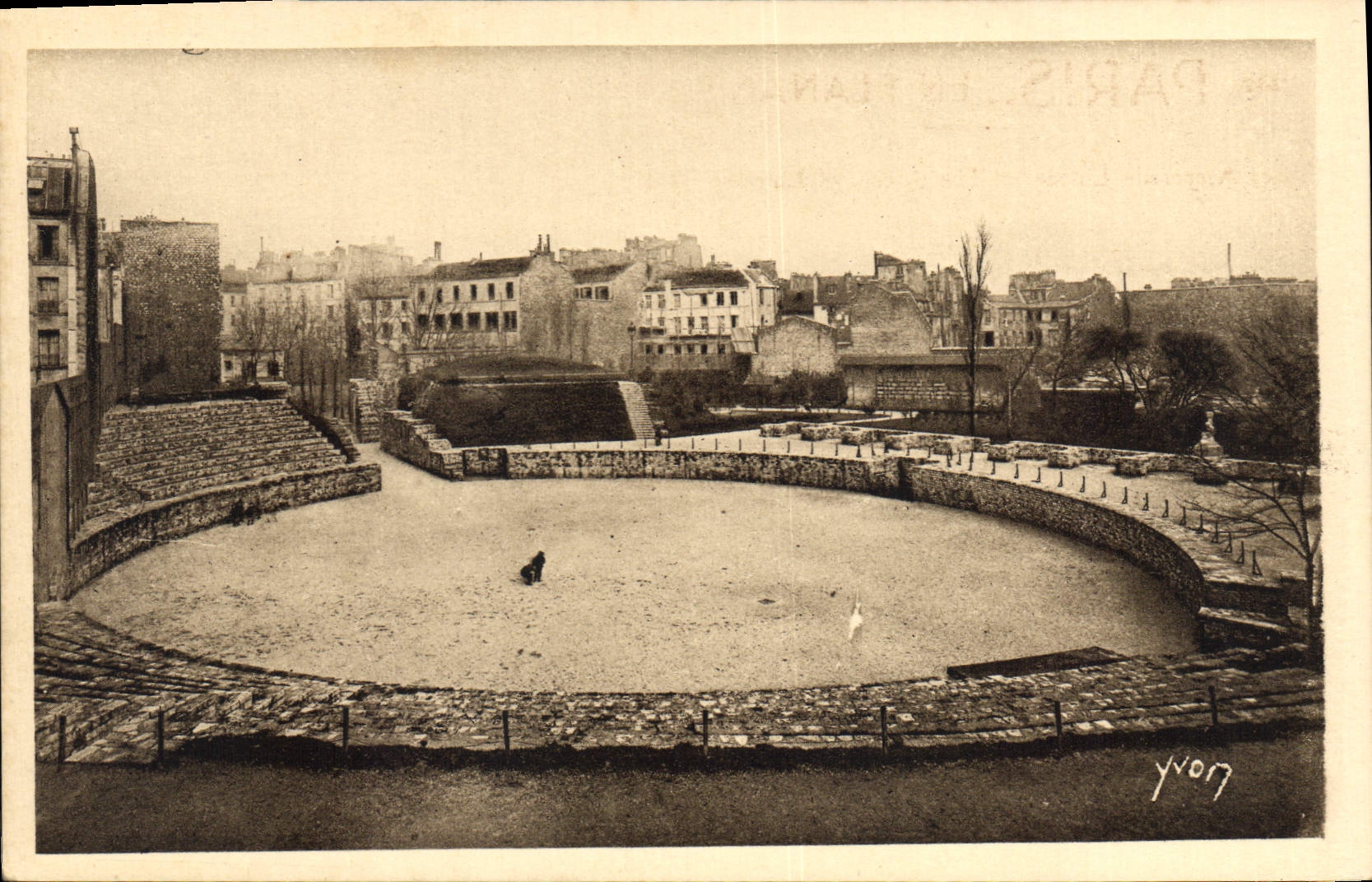 CPA Paris en Flanant Les Arenes de Lutece
