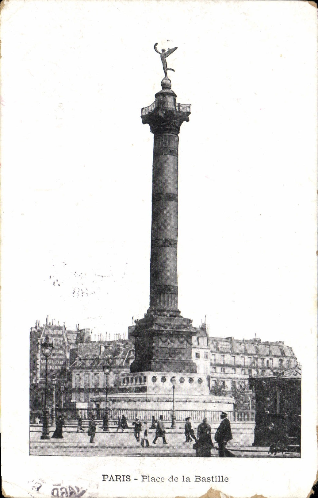 CPA Paris Place de la Bastille 