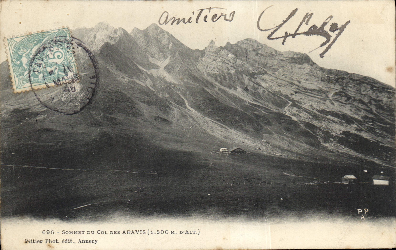 CPA Sommet du Col des Arais 