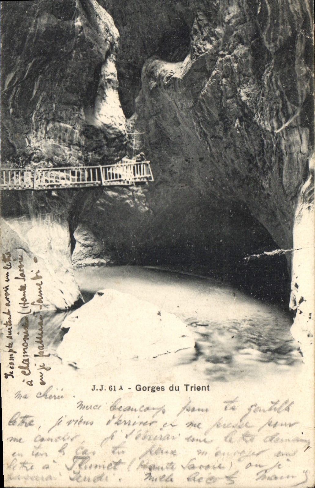 CPA Gorges du Trient 