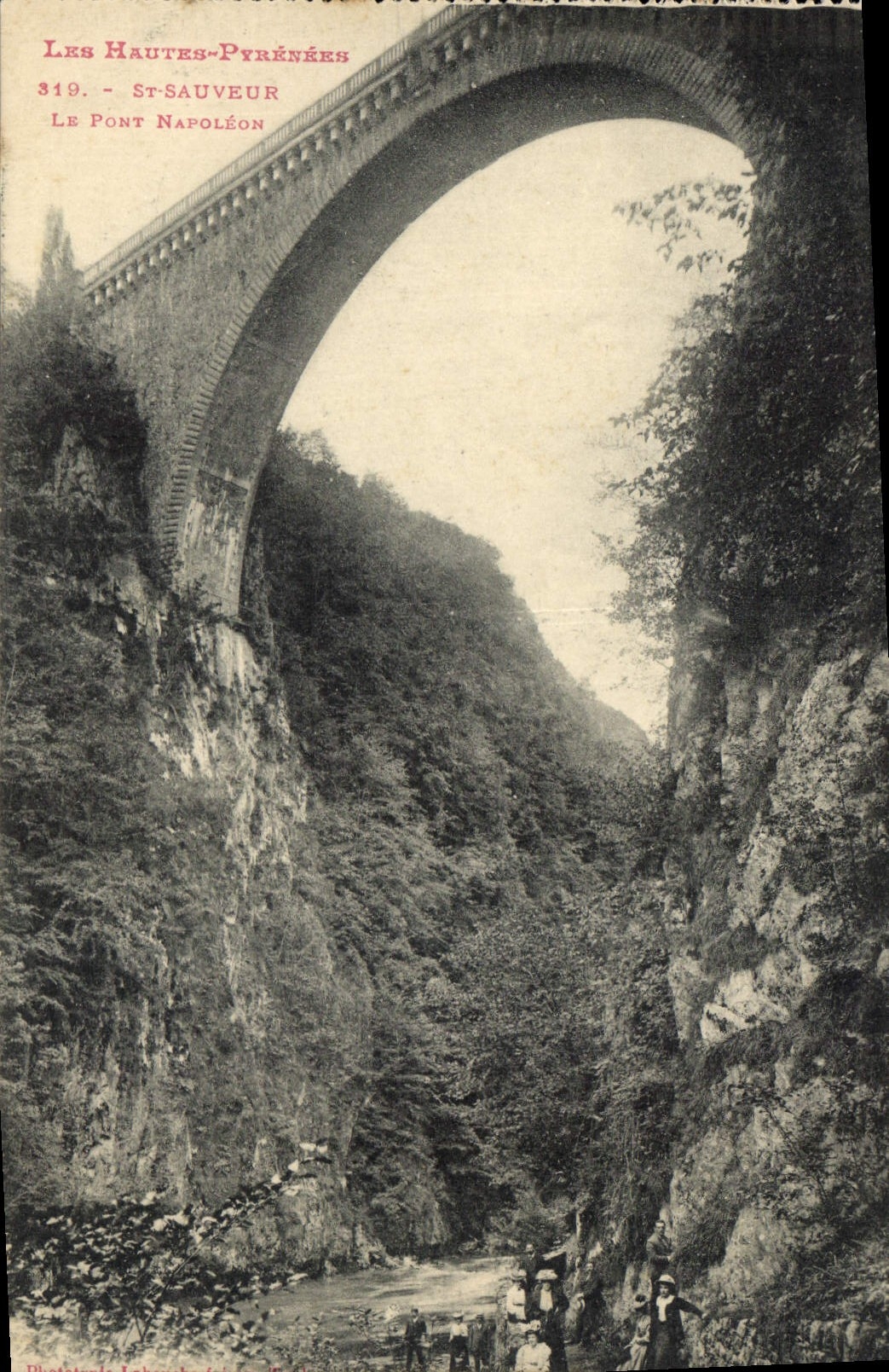 CPA Les Hautes Pyrenees St Sauveur Le Pont Napoleon 