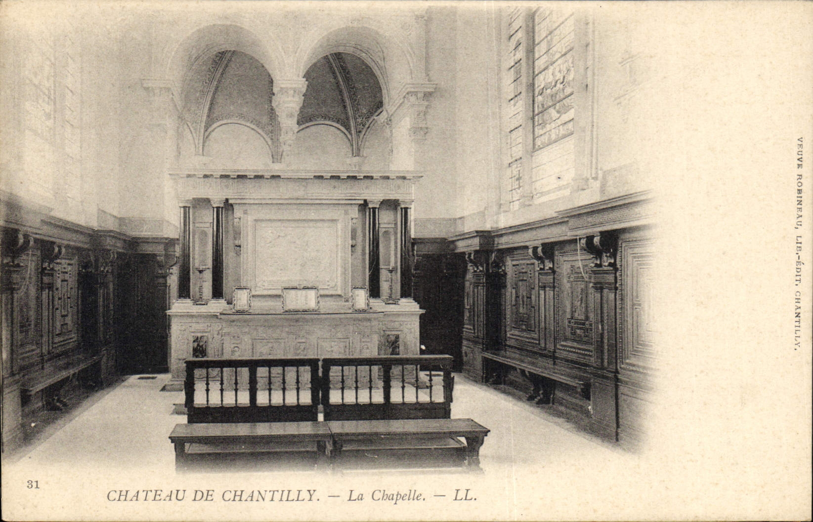 CPA Chateau de Chantilly La Chapelle 