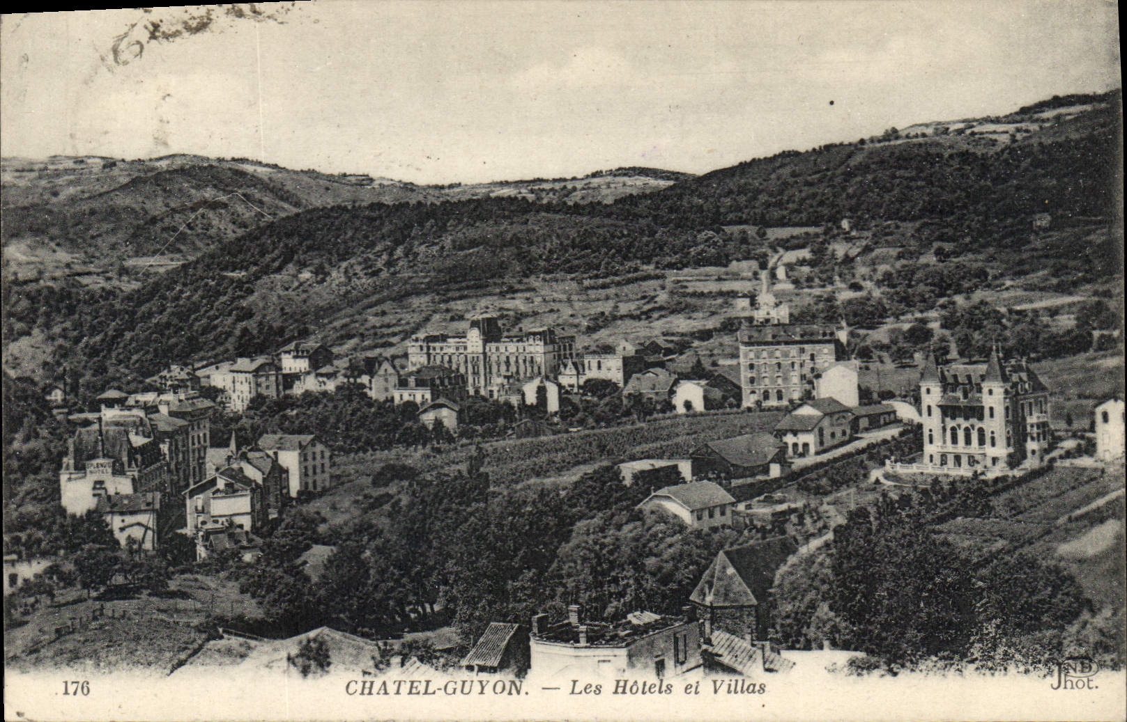 CPA Chatel Guyon Les Hotels et Villas 