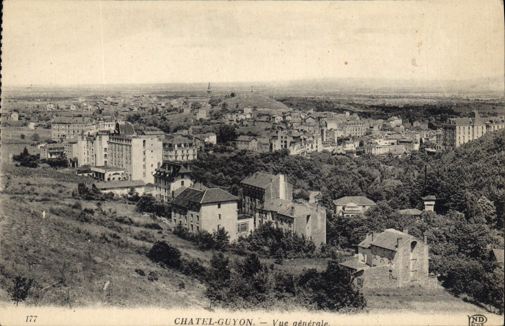 CPA Chatel Guyon Vue generale 