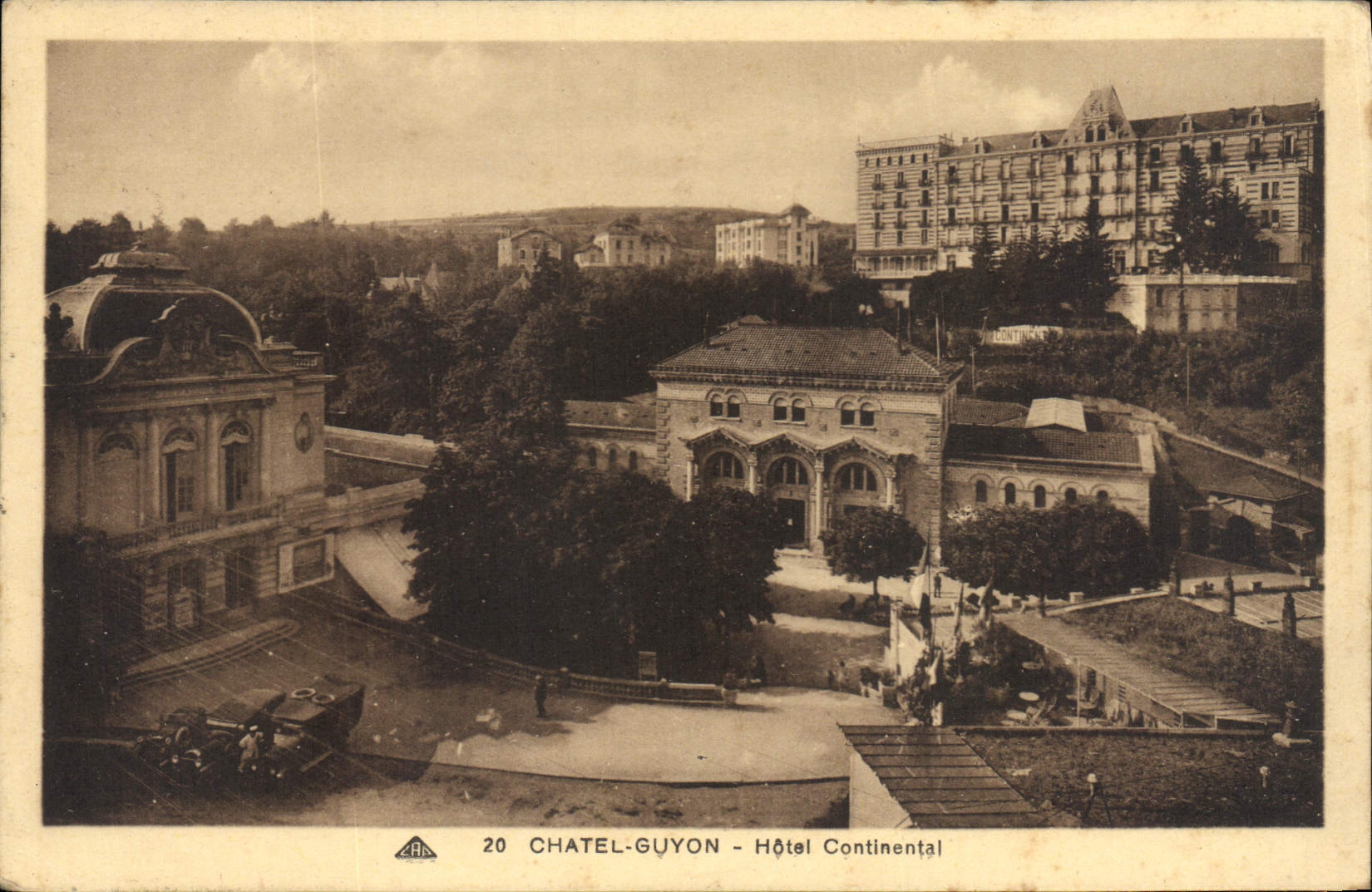 CPA Chatel Guyon Hotel Continental 