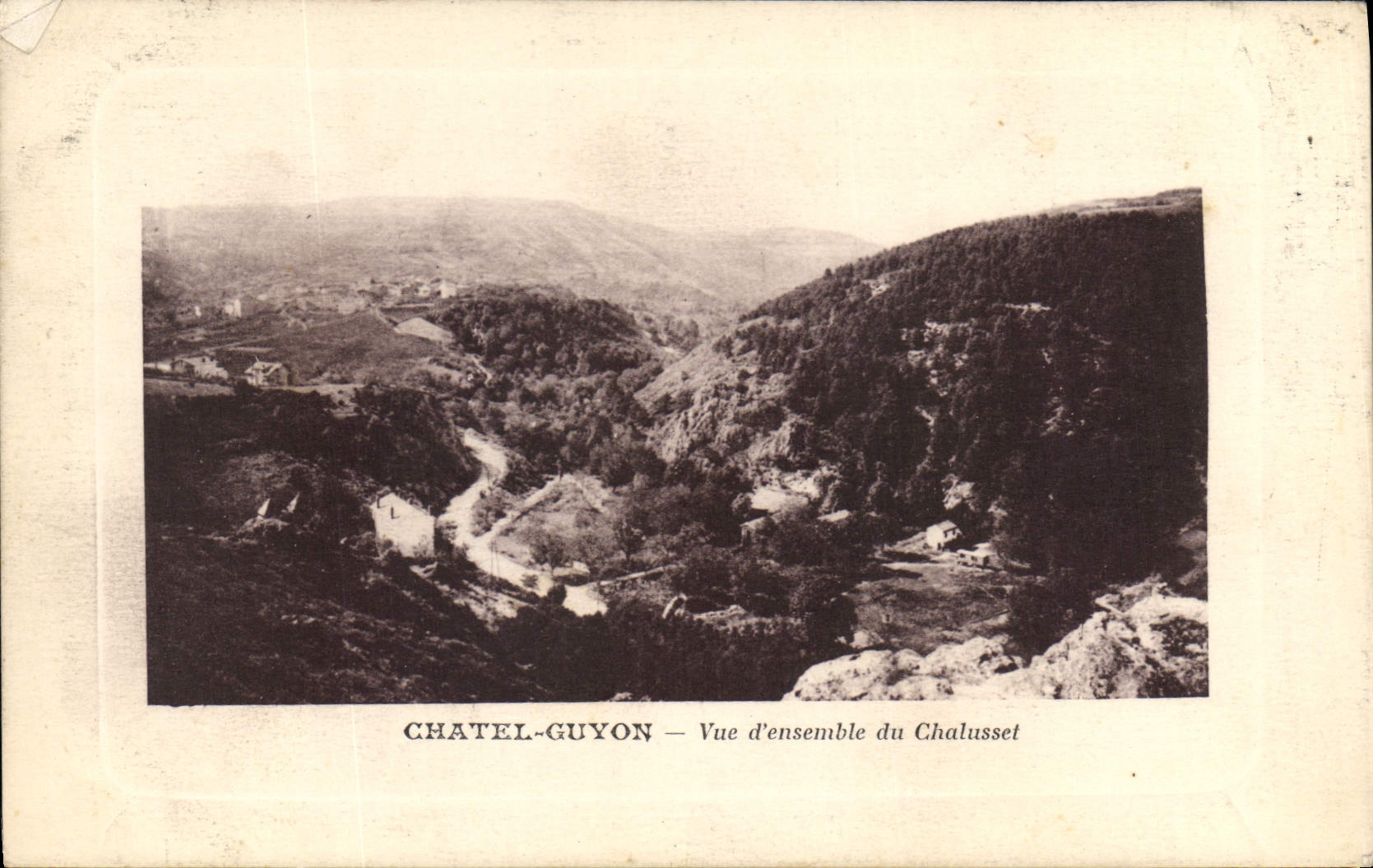 CPA Chatel Guyon Vue d'ensemble du Chalusset