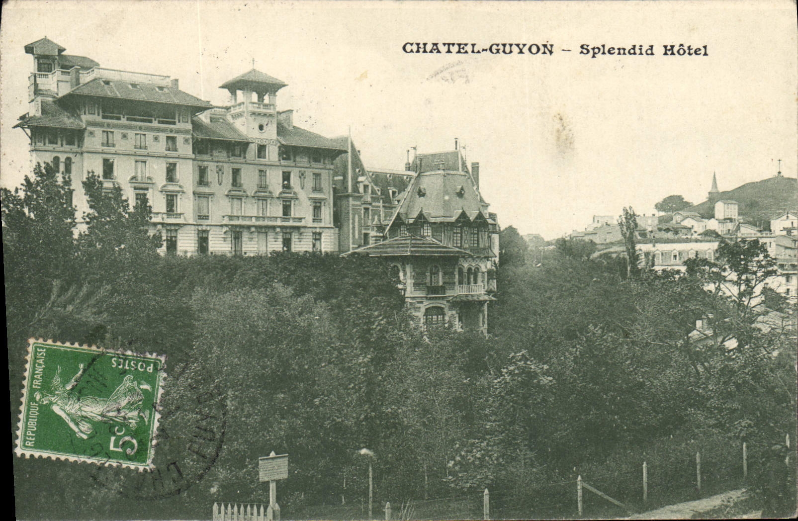 CPA Chatel Guyon Splendid Hotel 