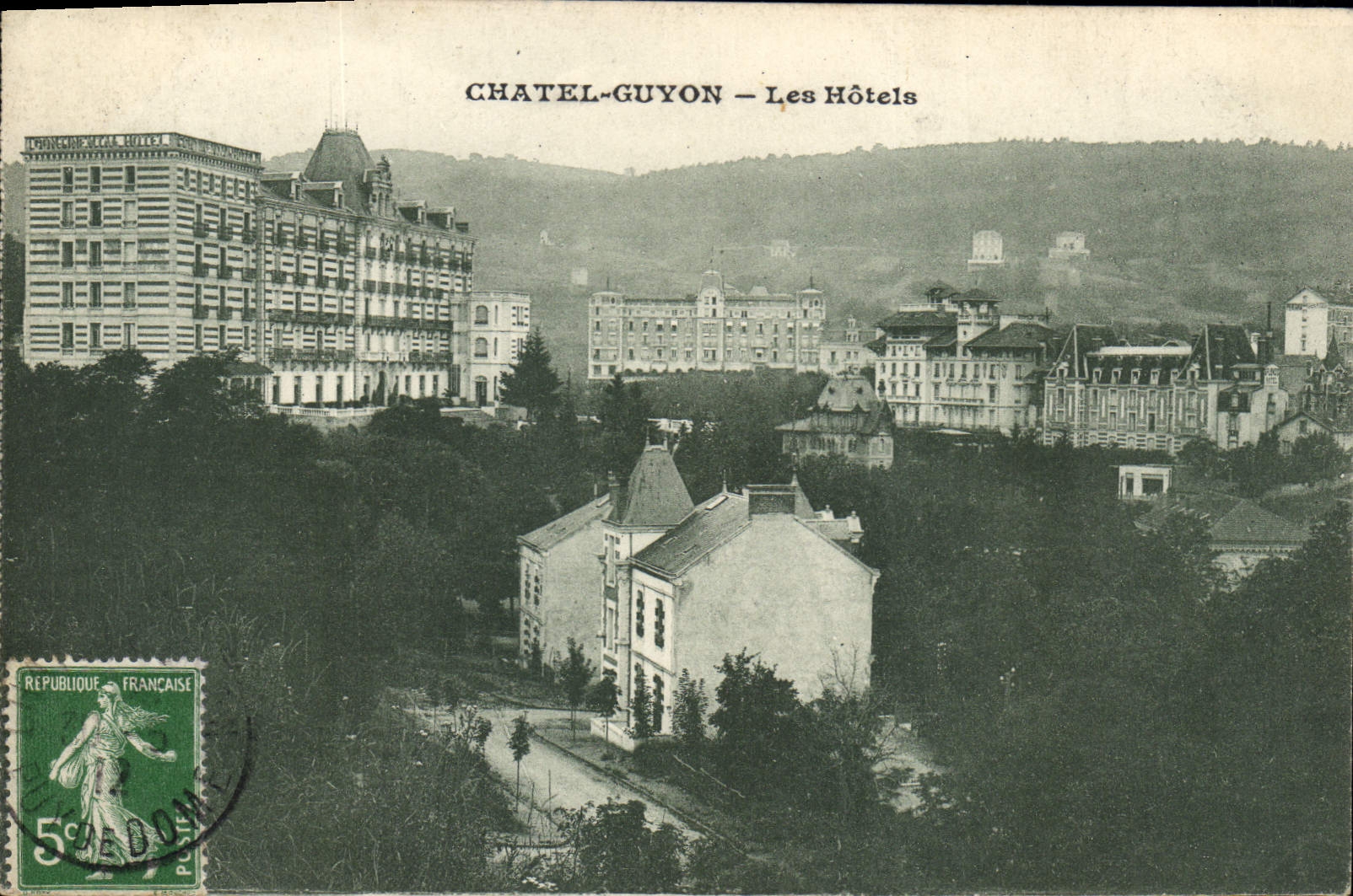 CPA Chatel Guyon Les Hotels 