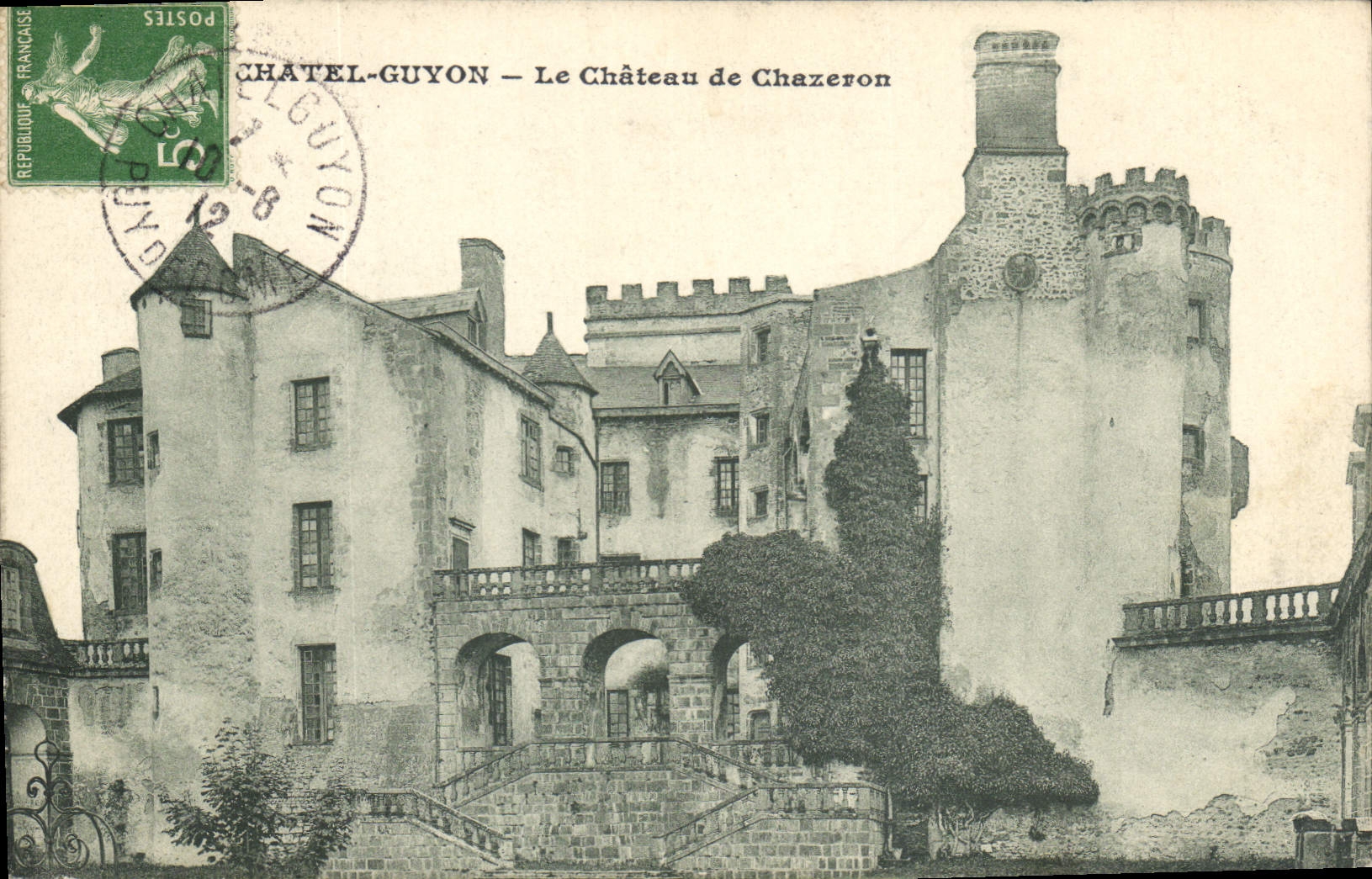 CPA Chatel Guyon Le Chateau de Chazeron