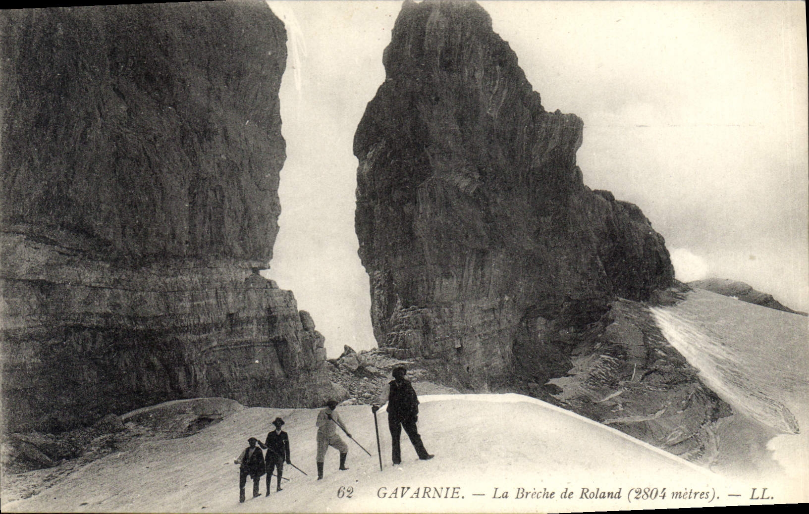 CPA Gavarnie La Breche de Roland 