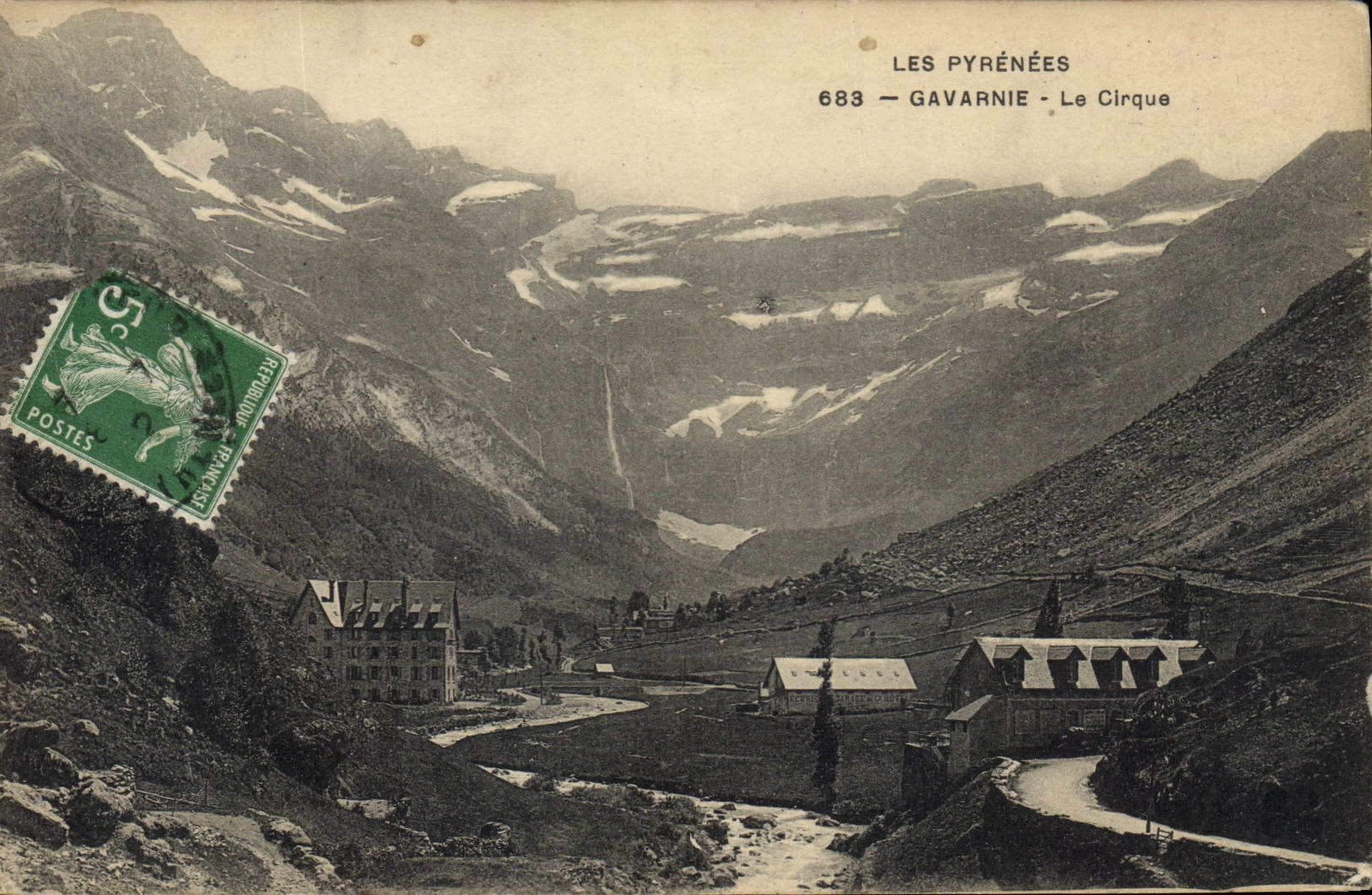 CPA Les Pyrenees Gavarnie Le Cirque 