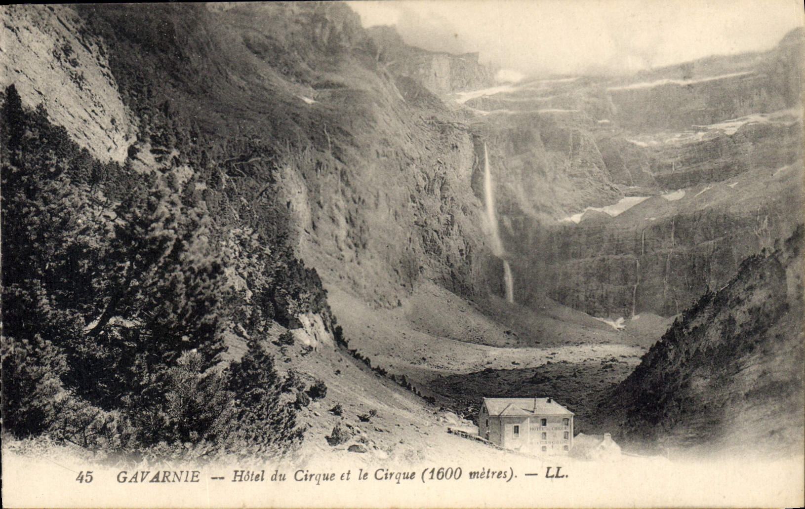CPA Gavarnie Hotel du Cirque et le Cirque 