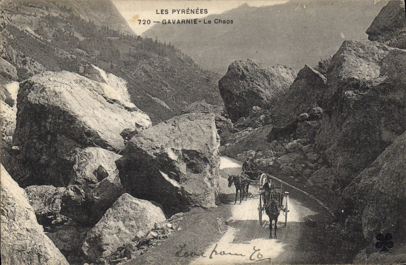 CPA Les Pyrenees Gavarnie Le Chaos 