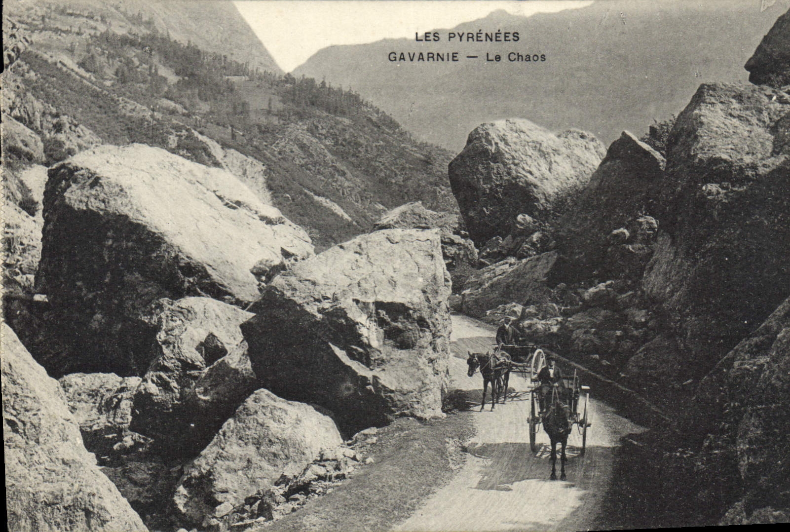 CPA Les Pyrenees Gavarnie Le Chaos 