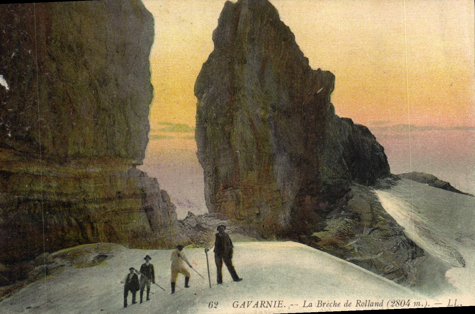 CPA Gavarnie La Breche de Rolland 