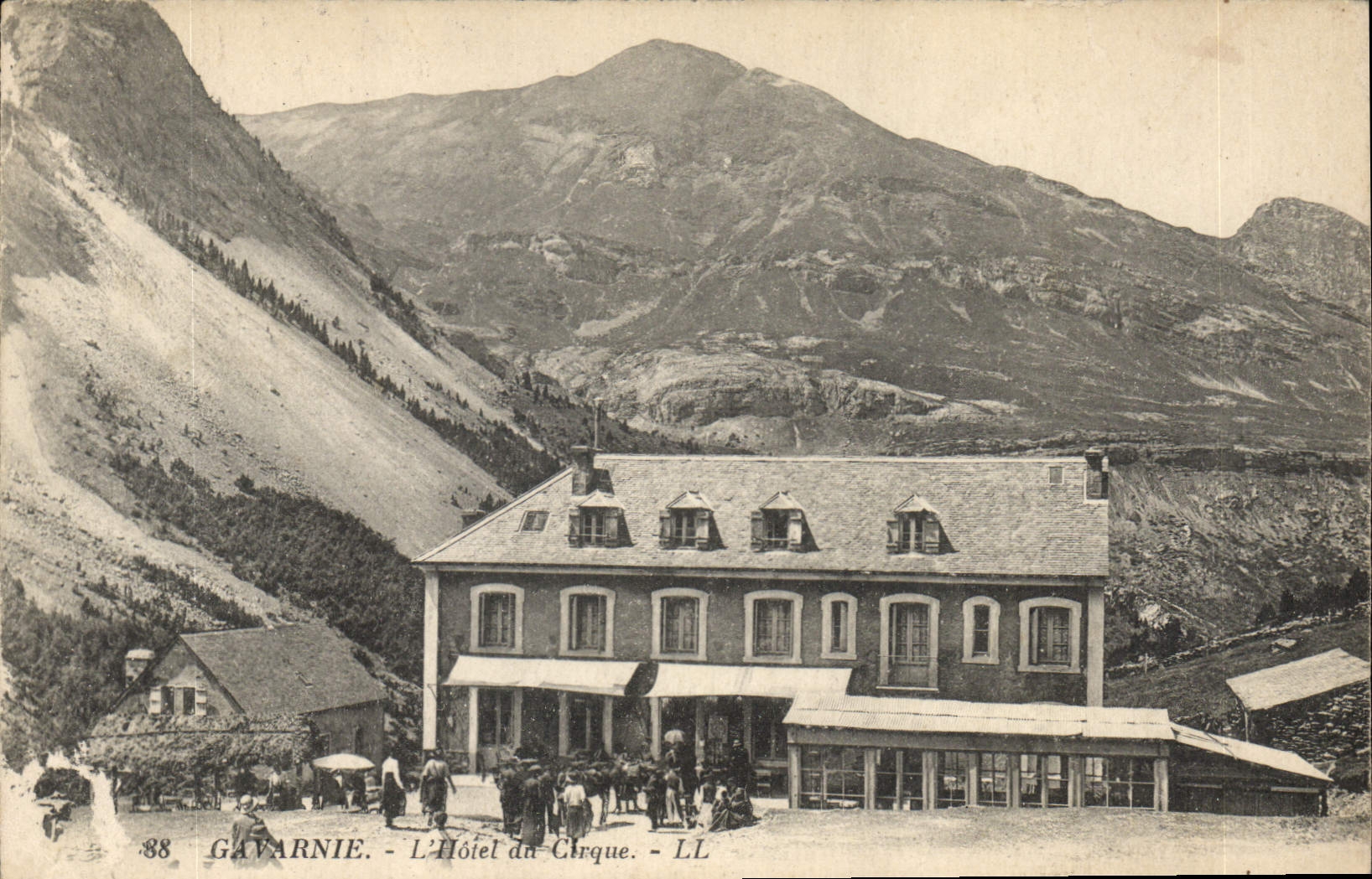 CPA Gavarnie L'Hotel du Cirque 