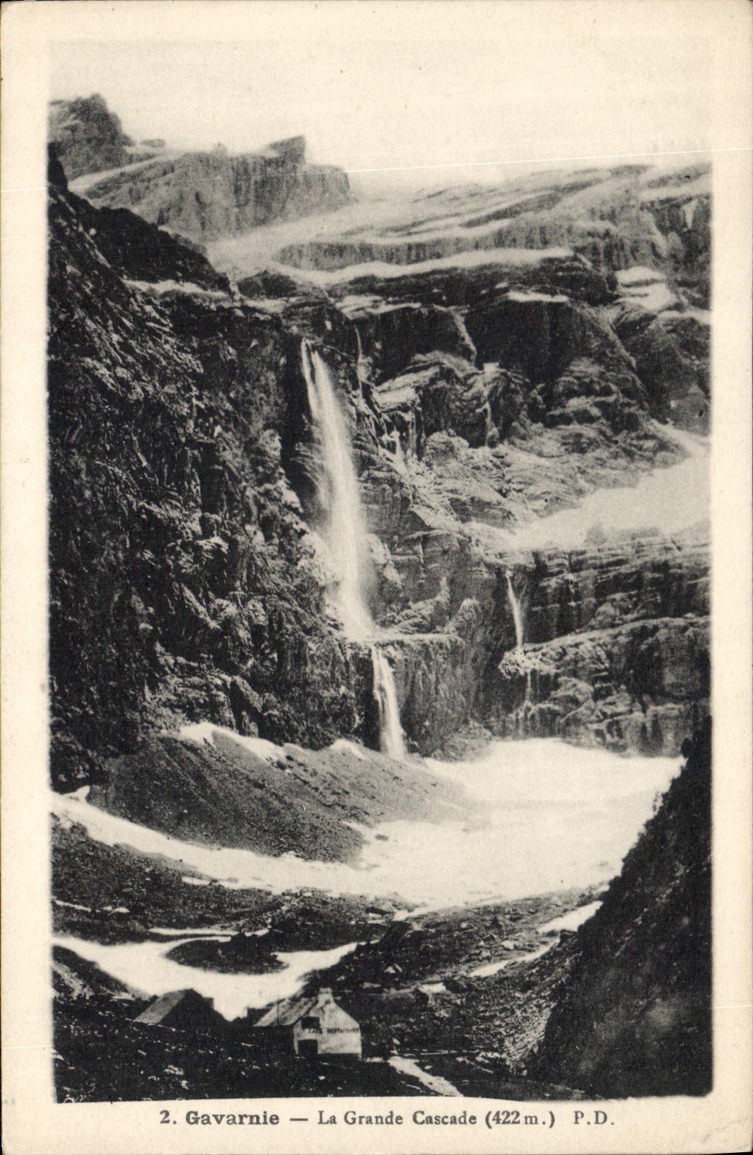CPA Gavarnie La Grande Cascade 