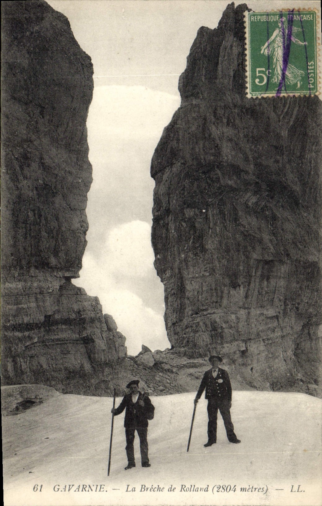 CPA Gavarnie La Breche de Rolland 