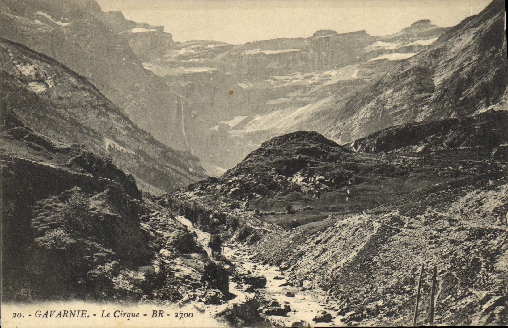 CPA Gavarnie Le Cirque 