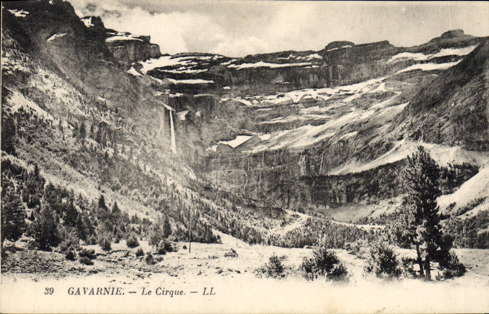 CPA Gavarnie Le Cirque 