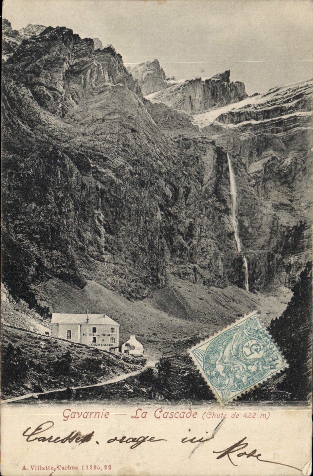 CPA Gavarnie La Cascade 