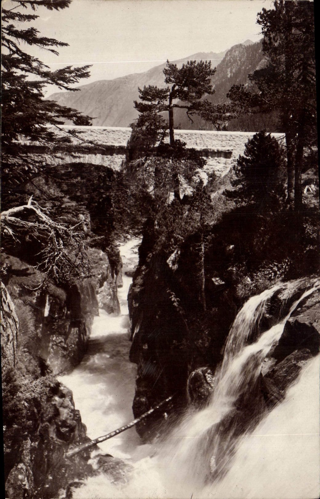 CPA Cauterets Le Pont d'Espagne 