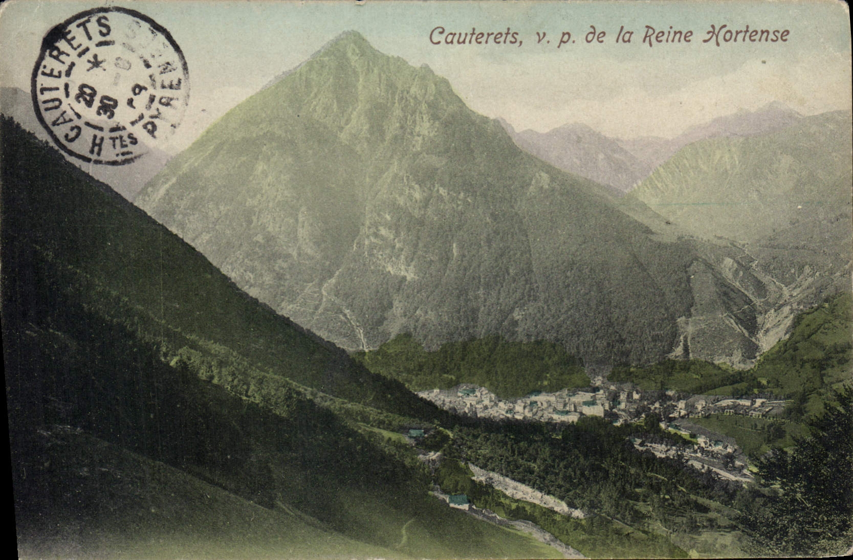 CPA Cauterets v p de la Reine Hortense 