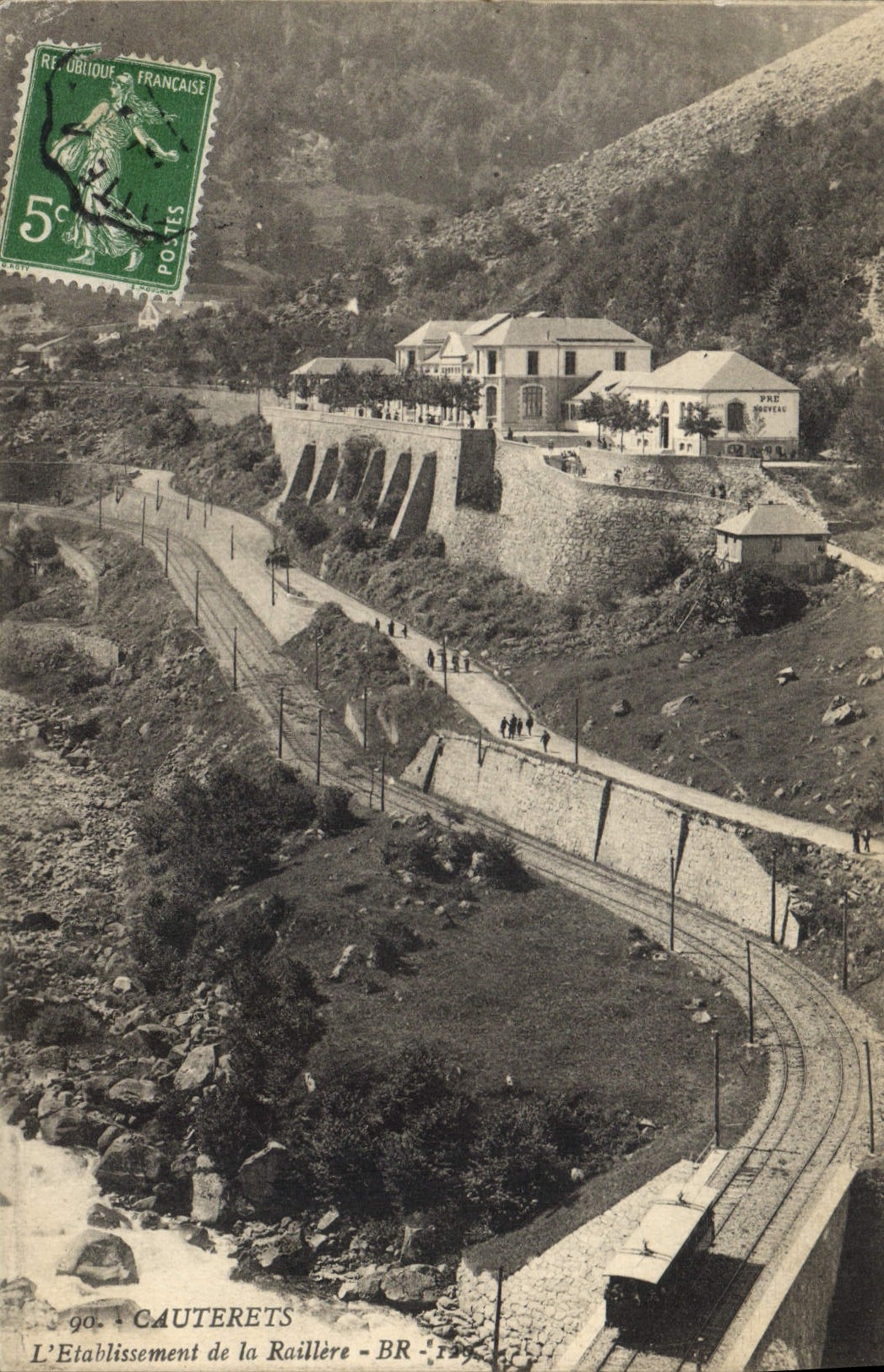 CPA Cauterets L'Etablissement de la Raillere 