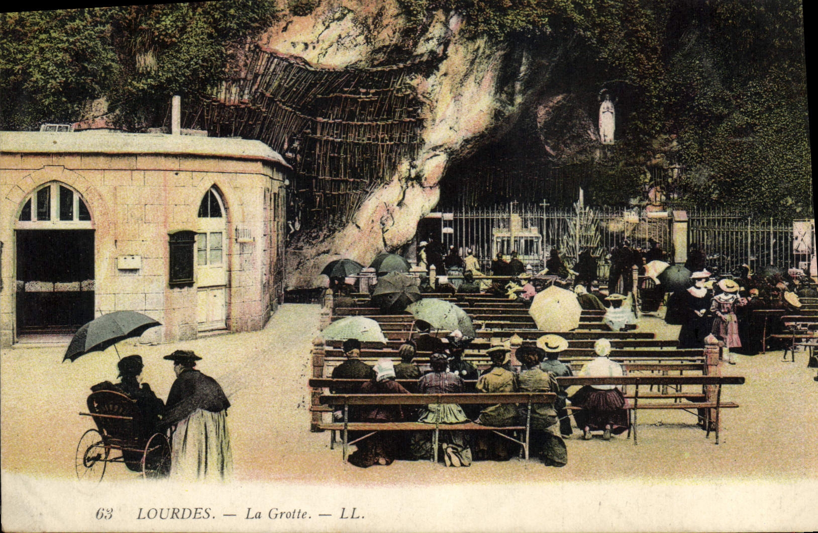 CPA Lourdes La Grotte 