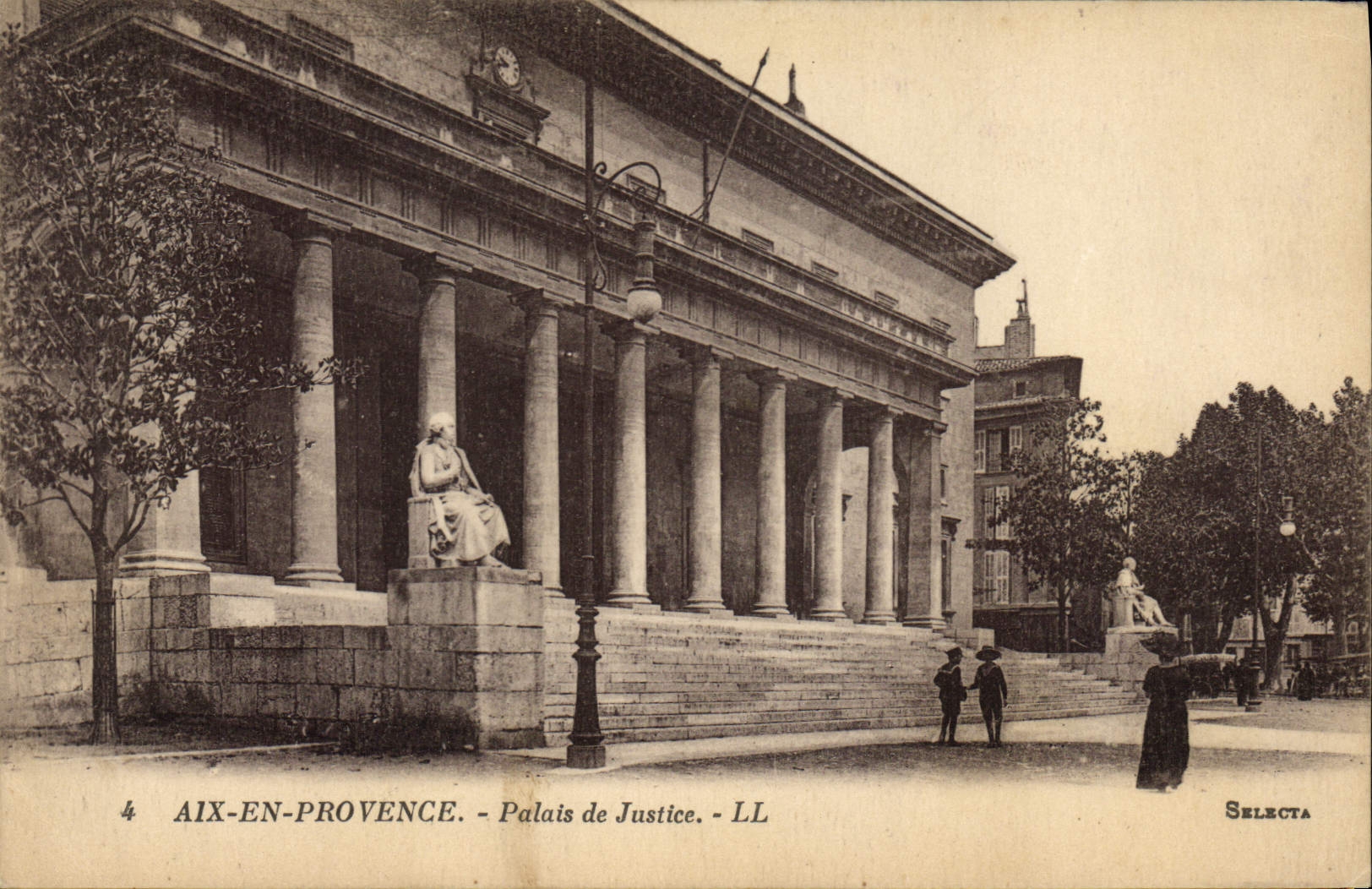 CPA Aix en Provence Palais de Justice 