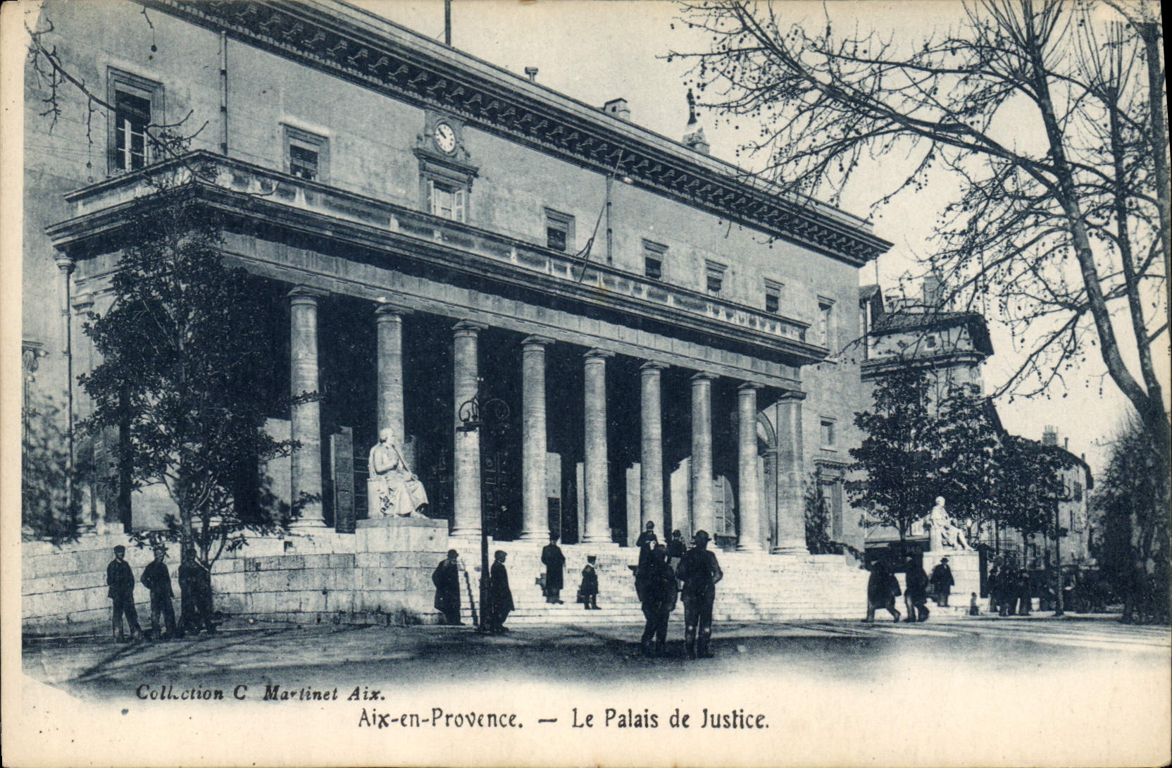 CPA Aix en Provence Le Palais de Justice 