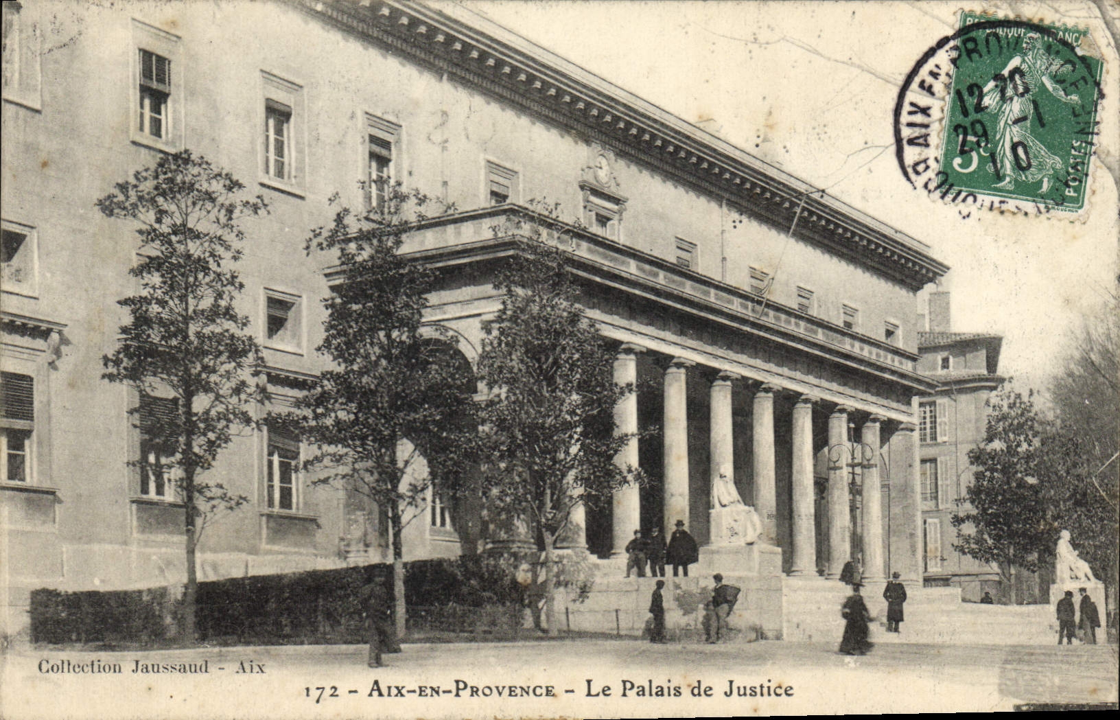 CPA Aix en Provence Le Palais de Justice 