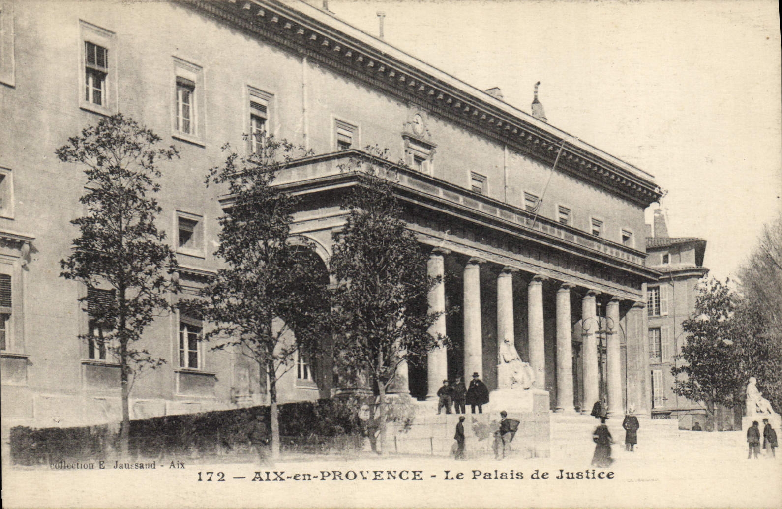 CPA Aix en Provence Le Palais de Justice