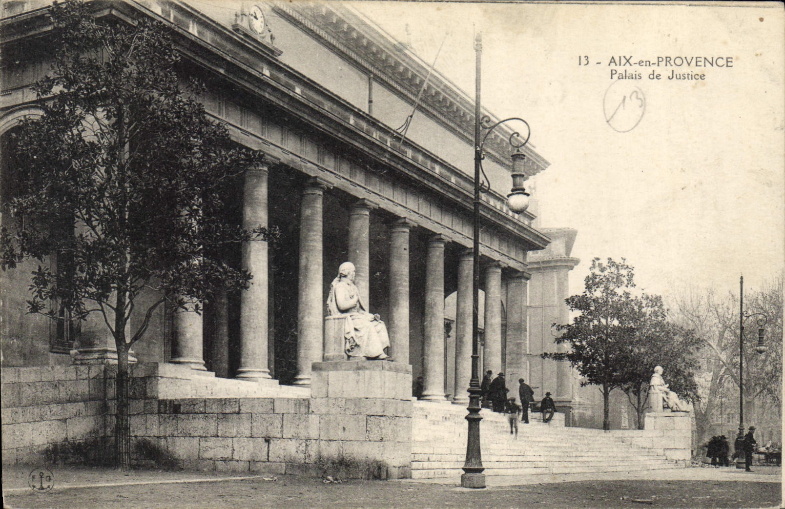 CPA Aix en Provence Palais de Justice