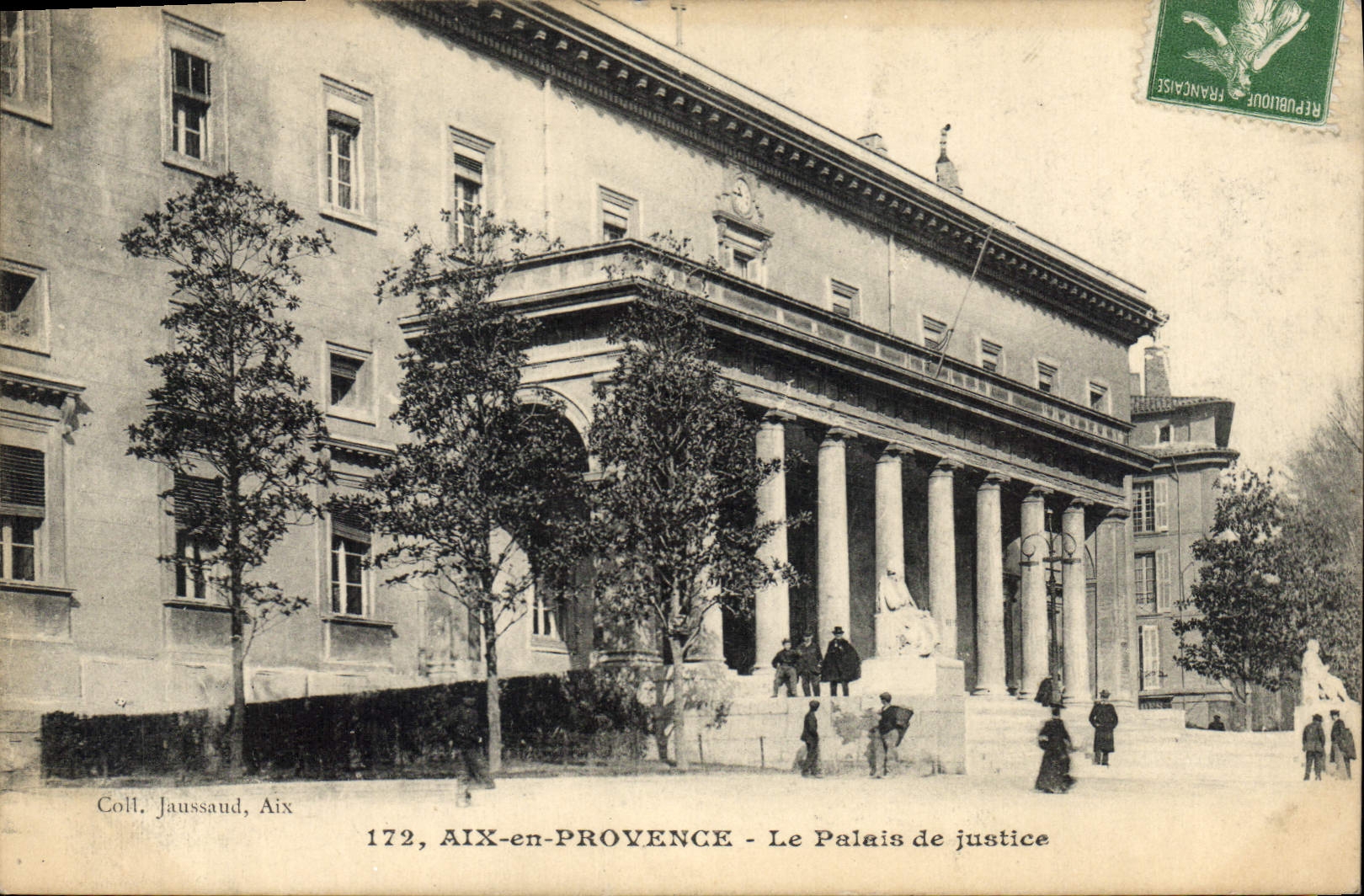 CPA Aix en Provence Le Palais de Justice