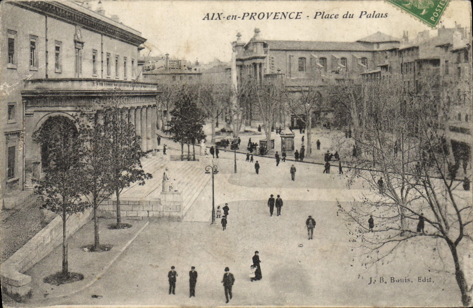 CPA Aix en Provence Place du Palais