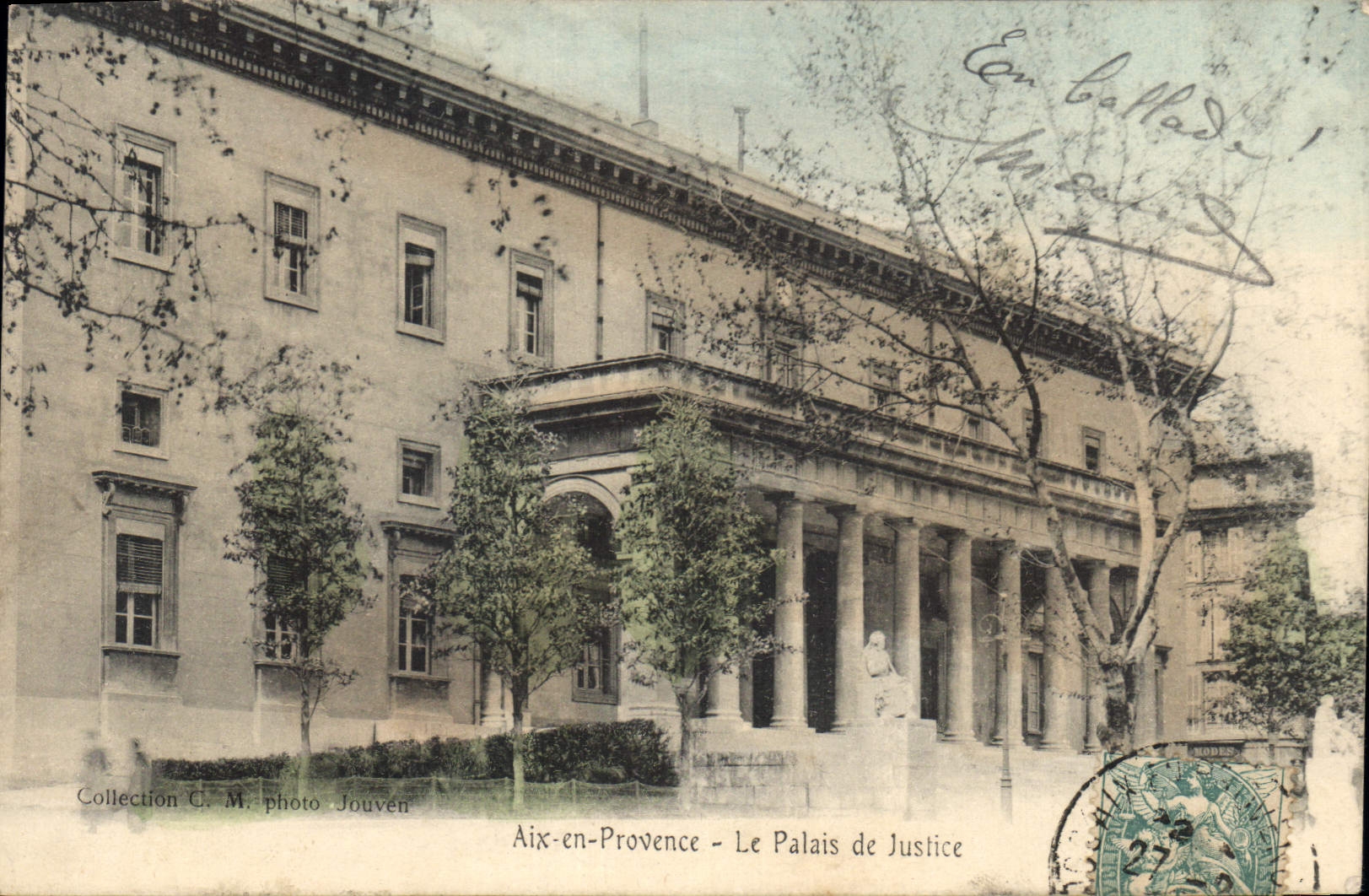 CPA Aix en Provence Le Palais de Justice 
