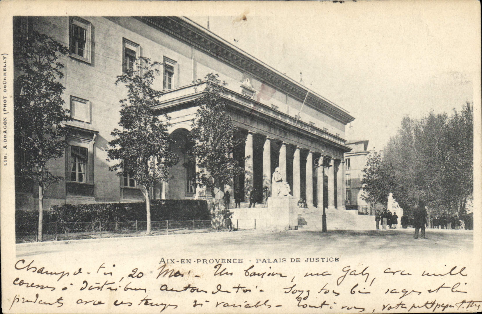 CPA Aix en Provence Palais de Justice 