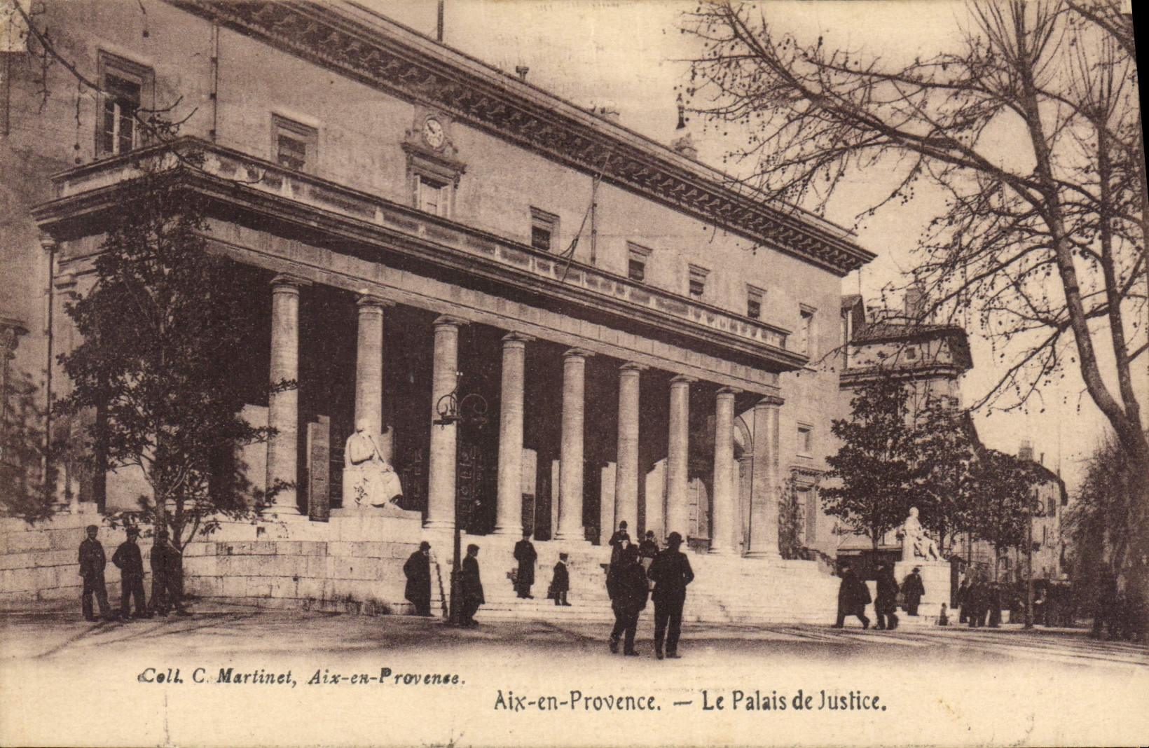 CPA Aix en Provence Le Palais de Justice 