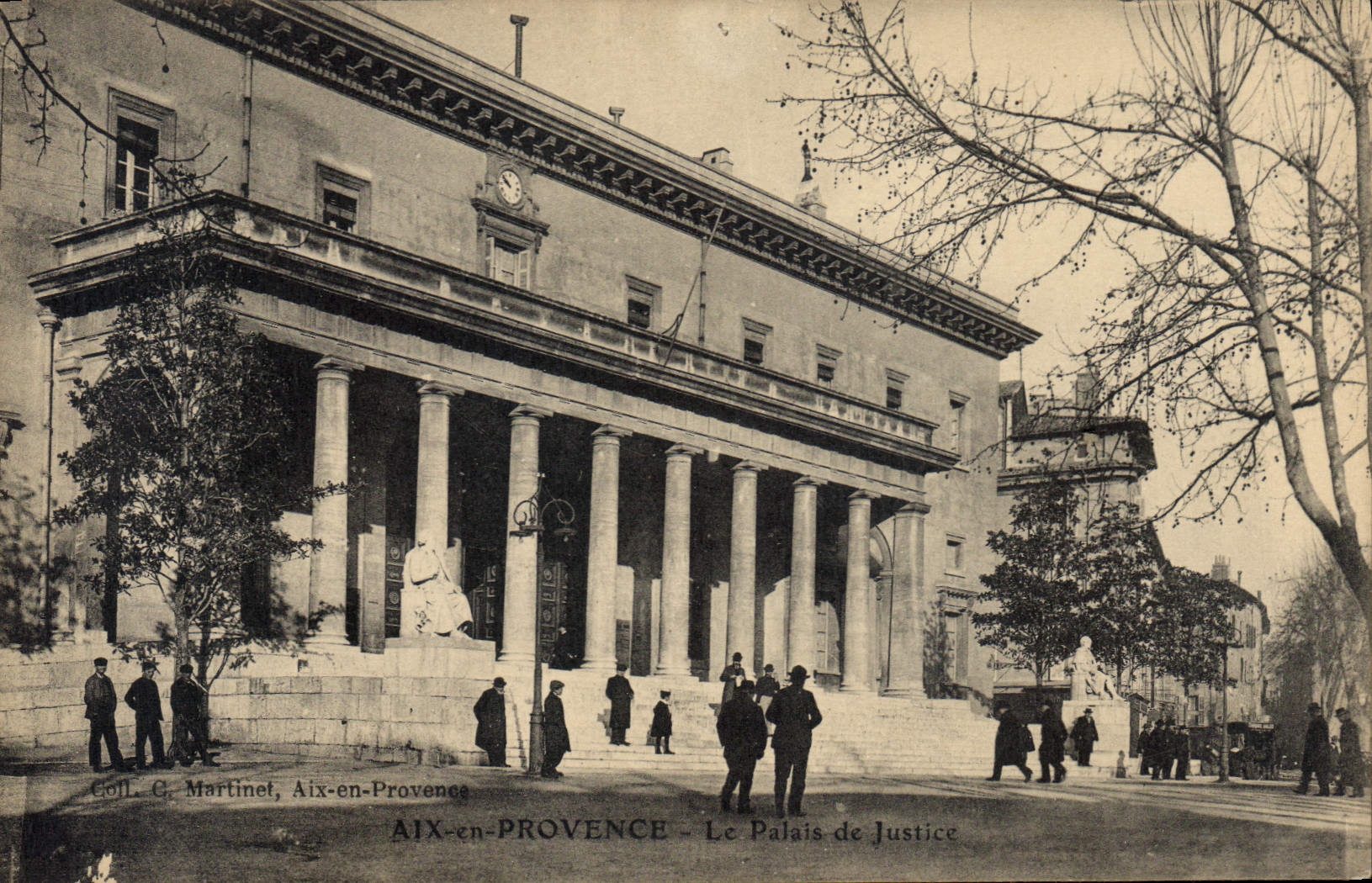 CPA Aix en Provence Le Palais de Justice 