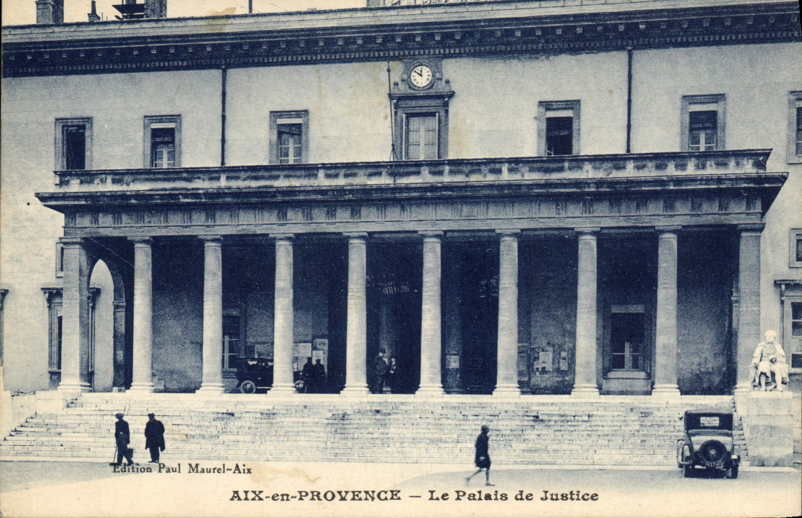 CPA Aix en Provence Le Palais de Justice 