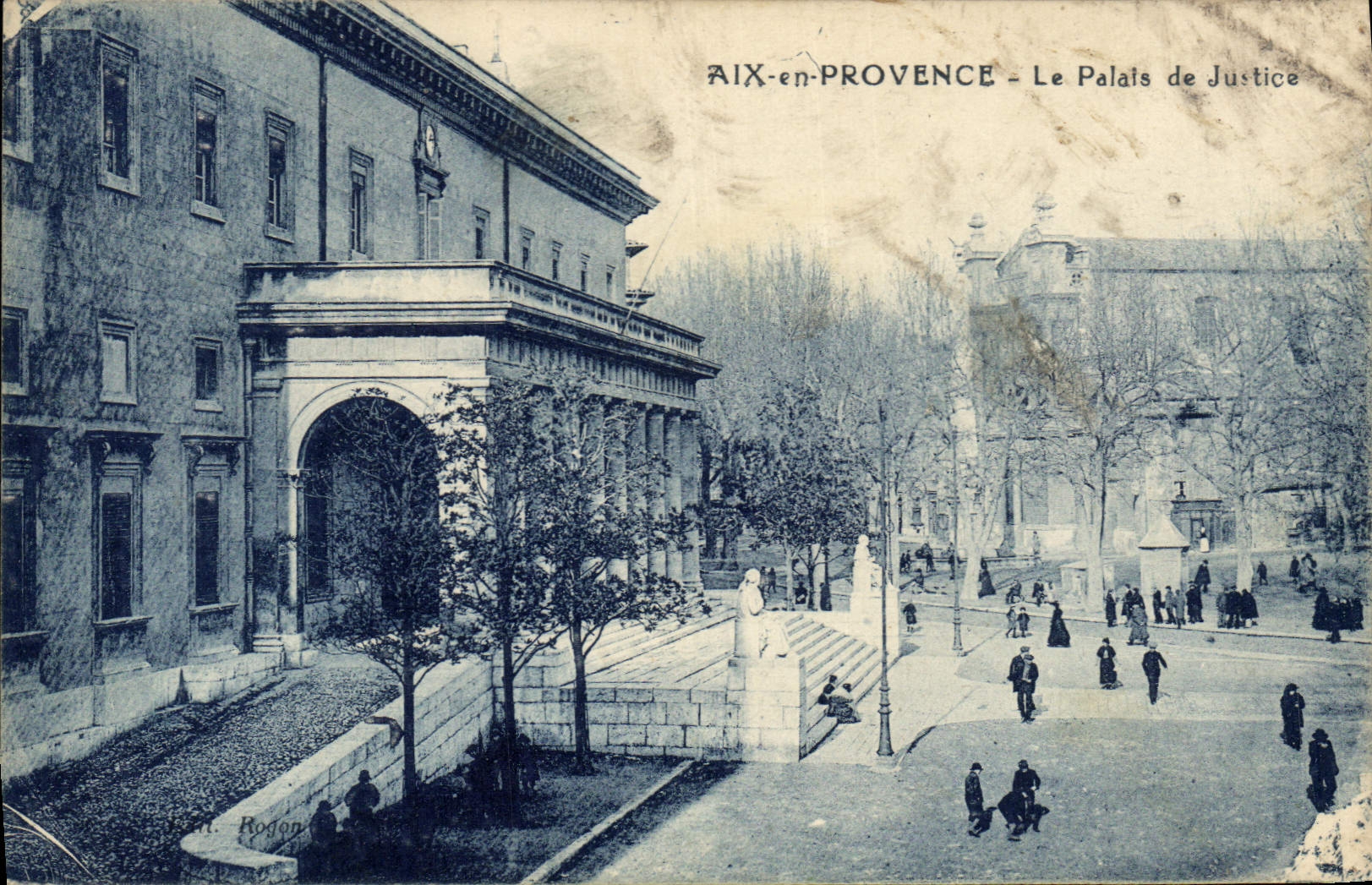 CPA Aix en Provence Le Palais de Justice 