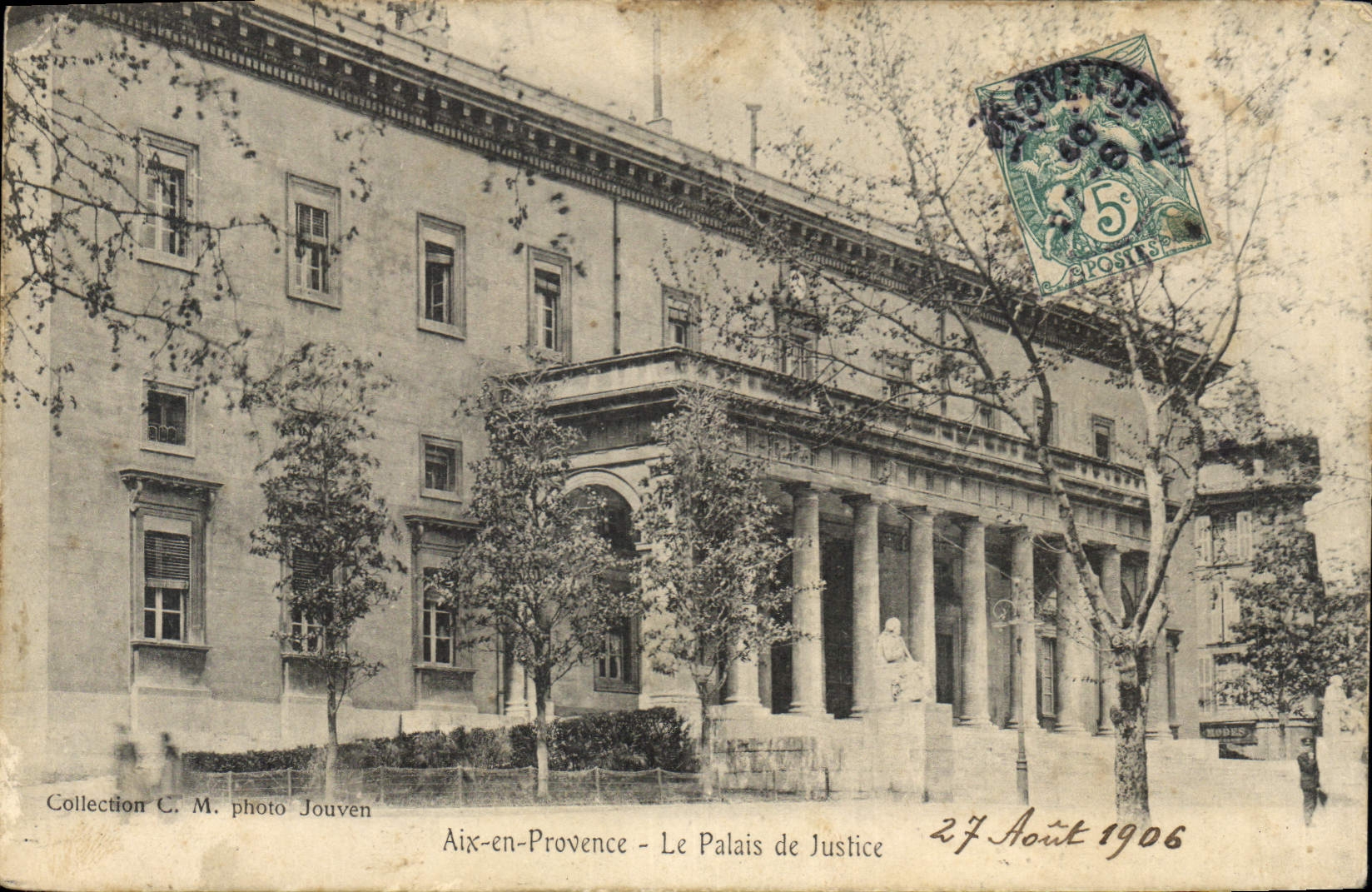 CPA Aix en Provence Le Palais de Justice 
